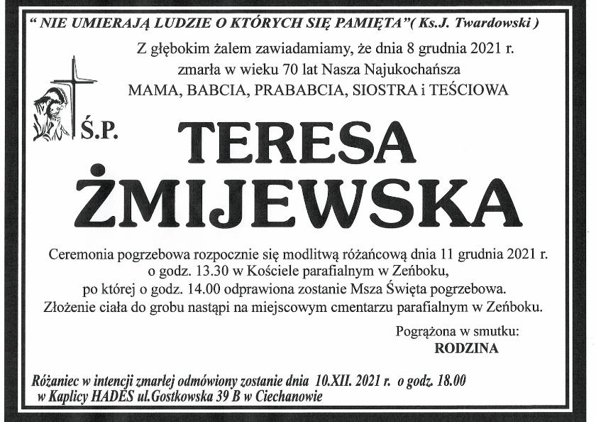 TERESA ŻMIJEWSKA