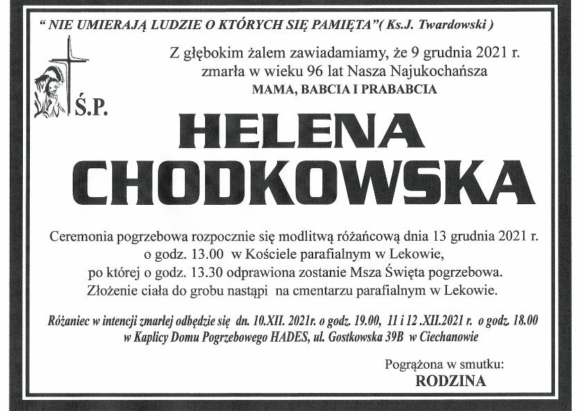 HELENA CHODKOWSKA