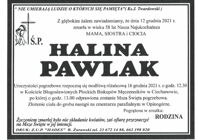 Halina Pawlak