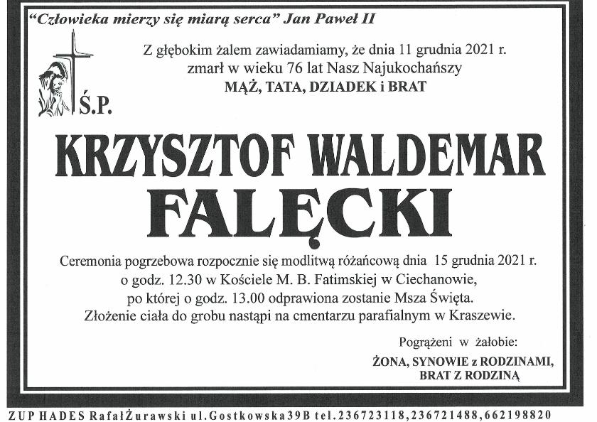Krzysztof Waldemar Falęcki