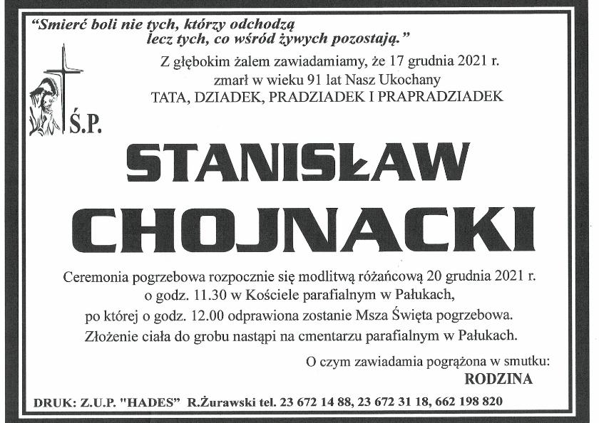 STANISŁAW CHOJNACKI