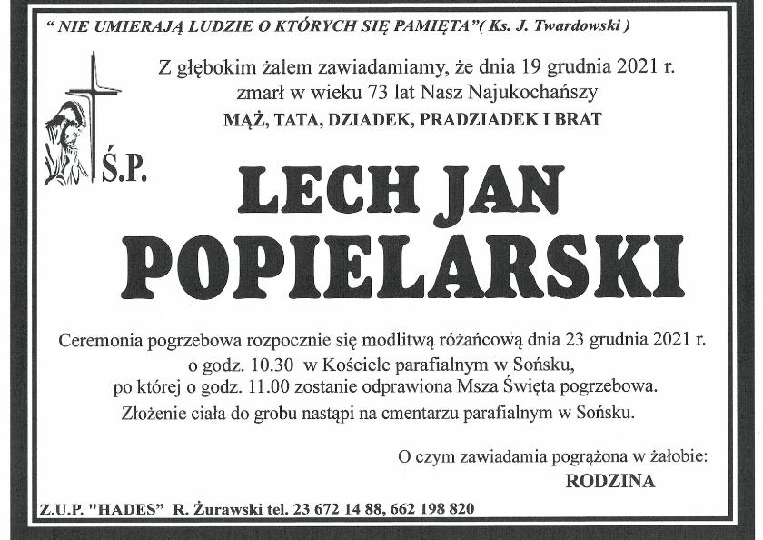LECH JAN POPIELARSKI