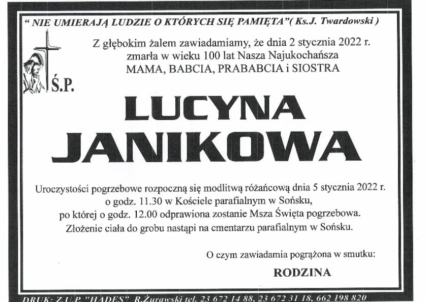 LUCYNA JANIKOWA