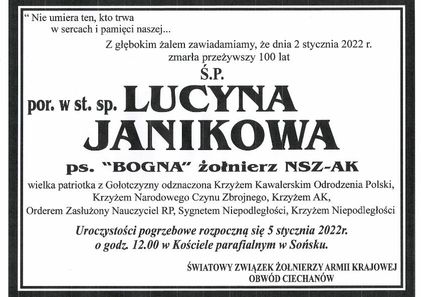LUCYNA JANIKOWA