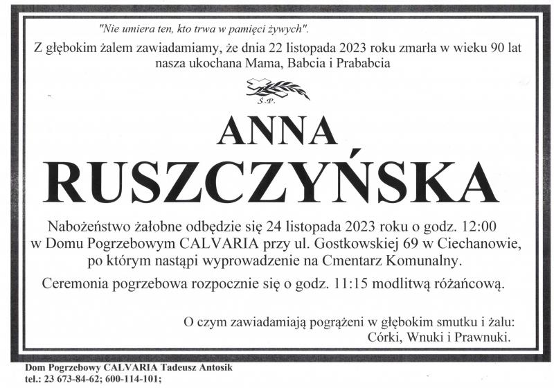 Anna Ruszczyńska