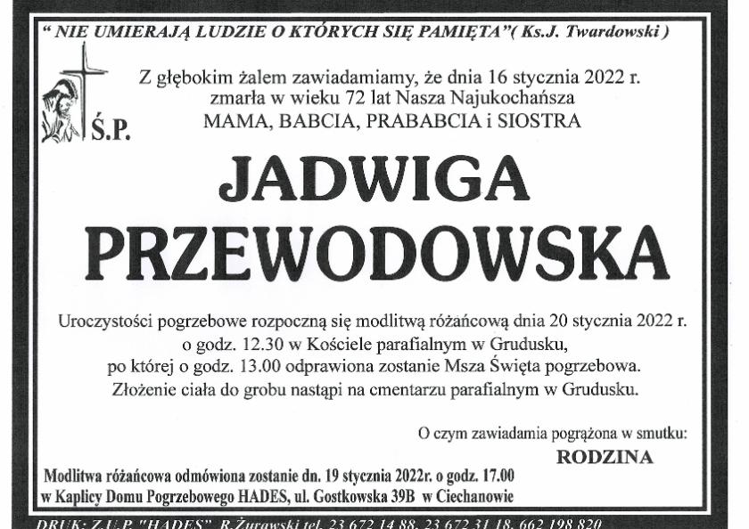 Jadwiga Przewodowska 