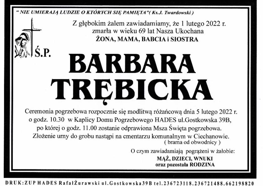 BARBARA TRĘBICKA