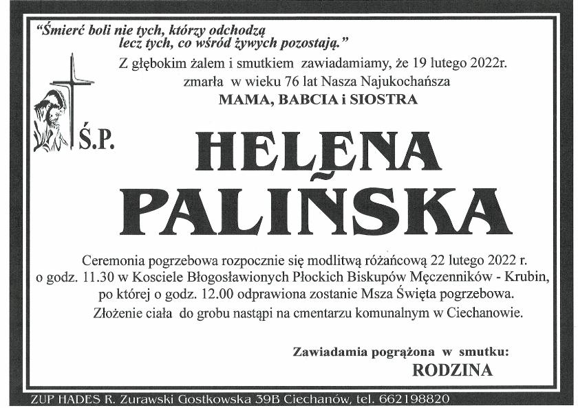 HELENA PALIŃSKA