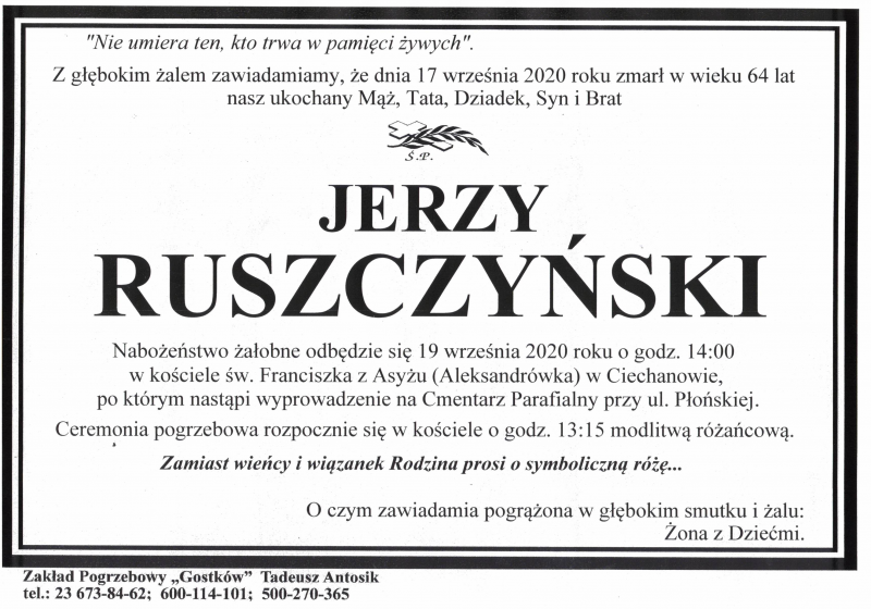 Jerzy Ruszczyński