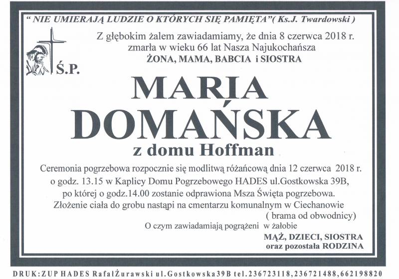 Maria Domańska