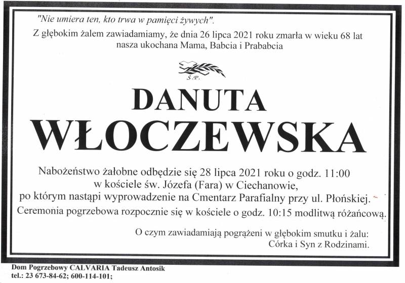 Danuta Włoczewska
