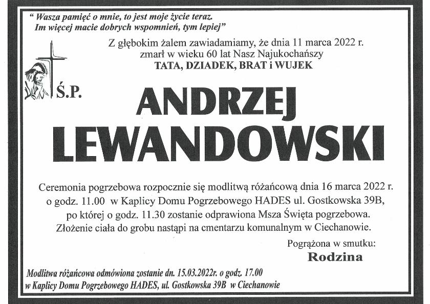 ANDRZEJ LEWANDOWSKI