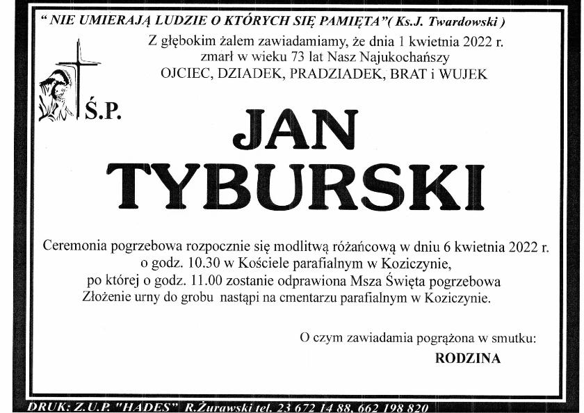 JAN TYBURSKI