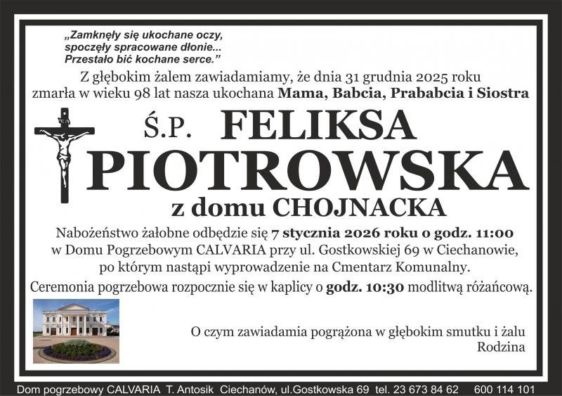Feliksa Piotrowska
