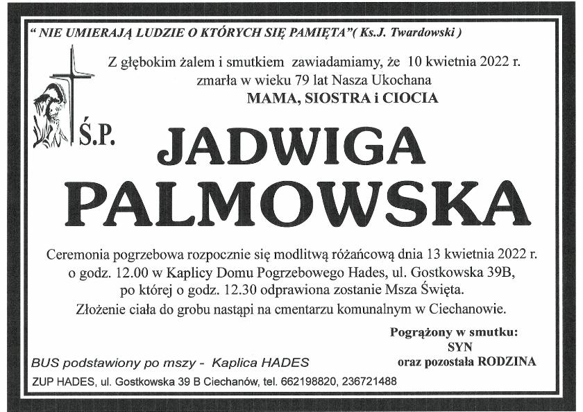 Jadwiga Palmowska 