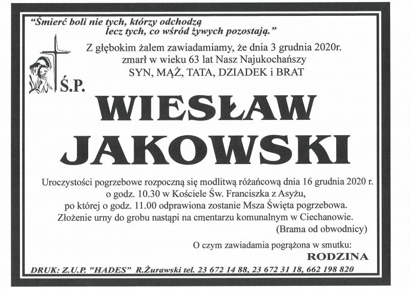 Wiesław Jakowski