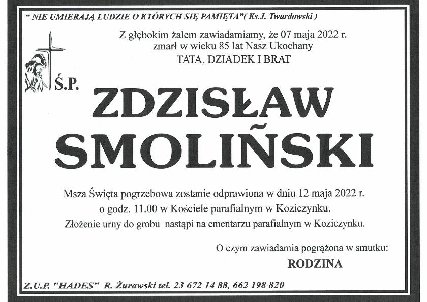 ZDZISŁAW SMOLIŃSKI