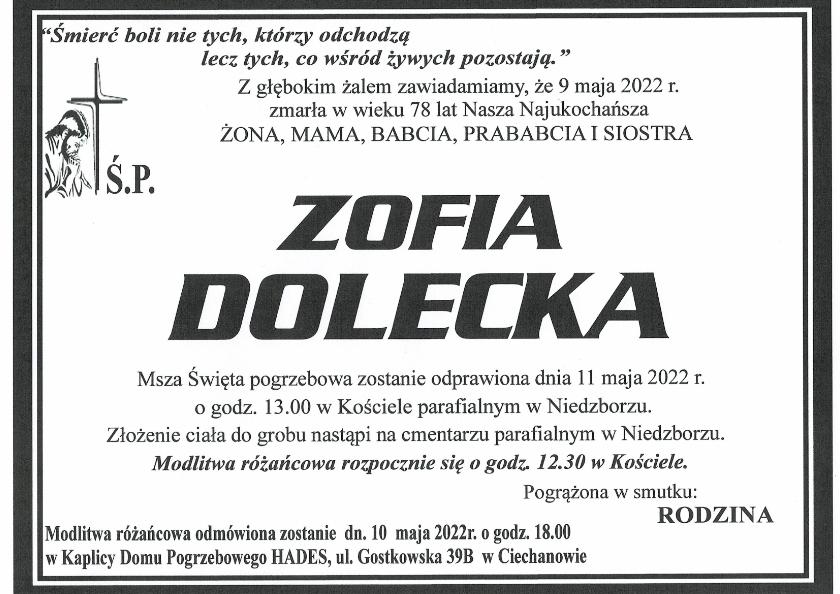 ZOFIA DOLECKA