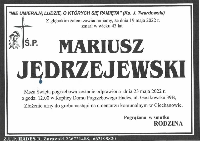 Mariusz Jędrzejewski