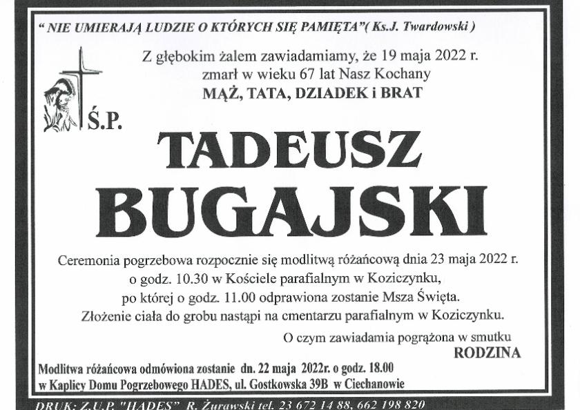 TADEUSZ BUGAJSKI