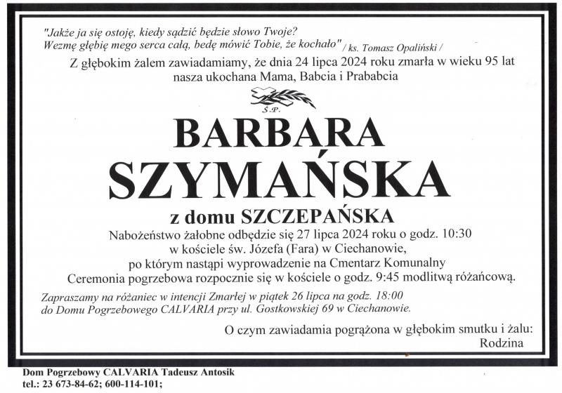 Barbara Szymańska