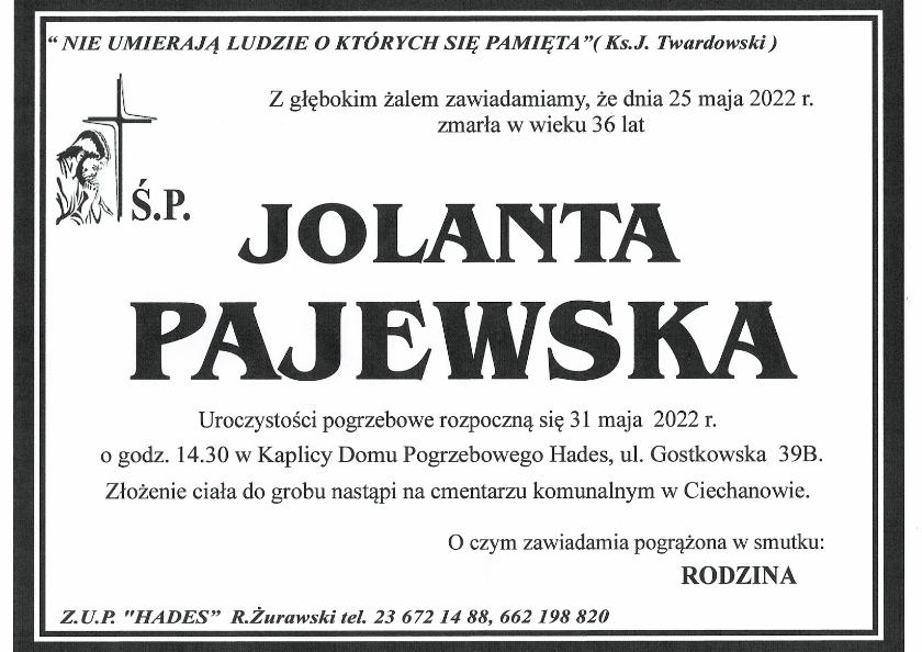 JOLANTA PAJEWSKA