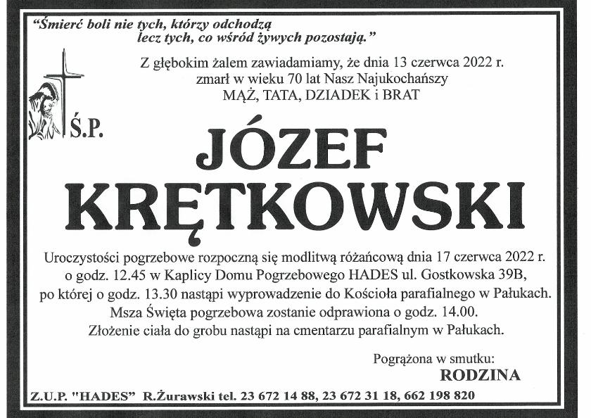 JÓZEF KRĘTKOWSKI