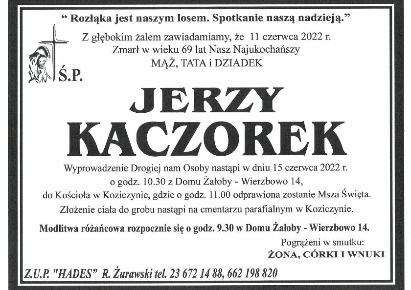JERZY KACZOREK