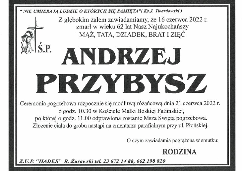 ANDRZEJ PRZYBYSZ