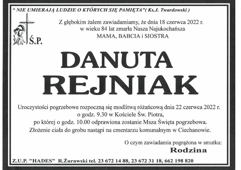 DANUTA REJNIAK