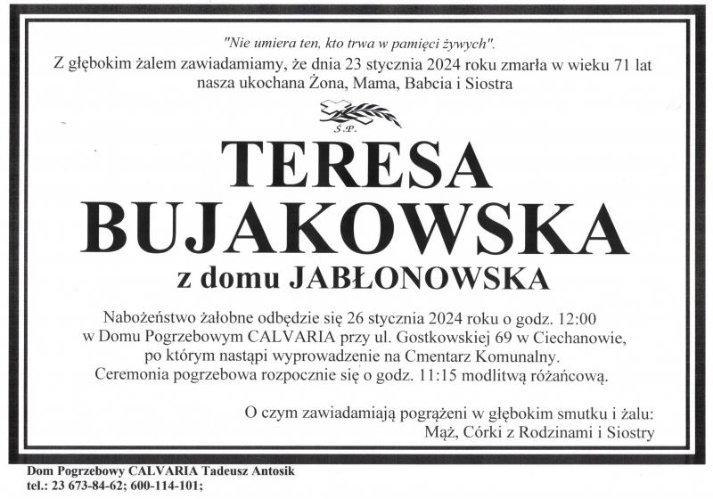 Teresa Bujakowska