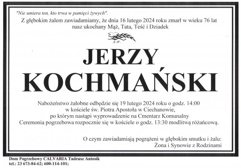 Jerzy Kochmański