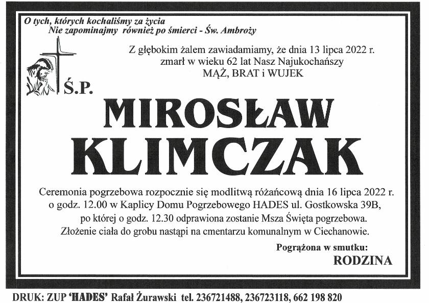 Mirosław Klimczak