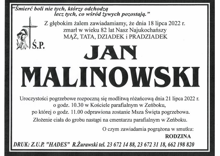 JAN MALINOWSKI