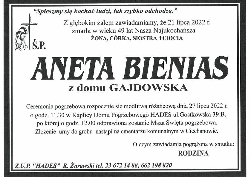 ANETA BIENIAS