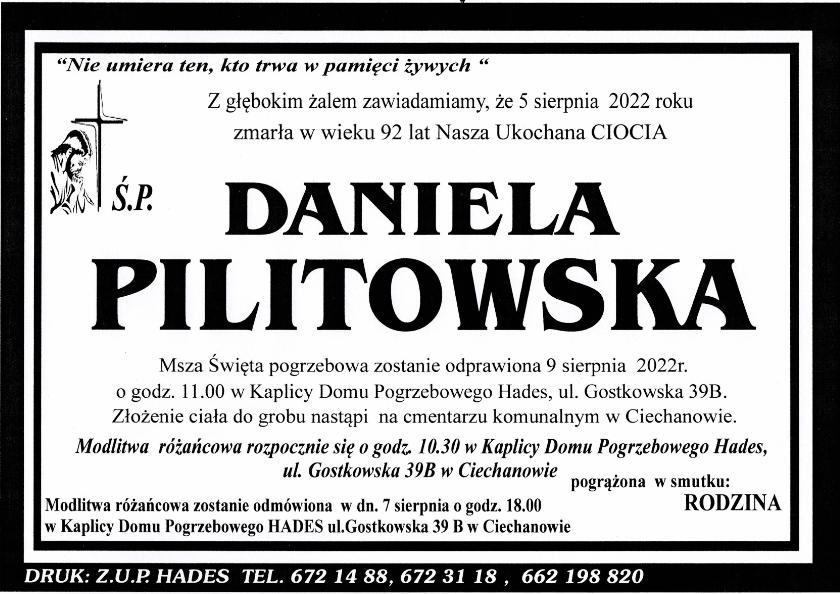 DANIELA PILITOWSKA