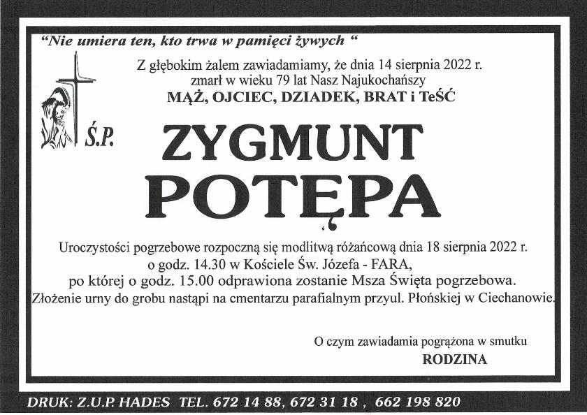 ZYGMUNT POTĘPA