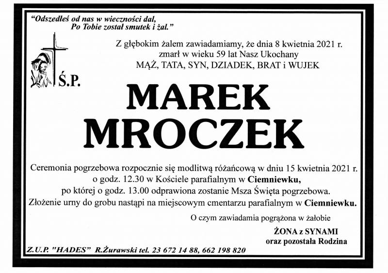 MAREK MROCZEK