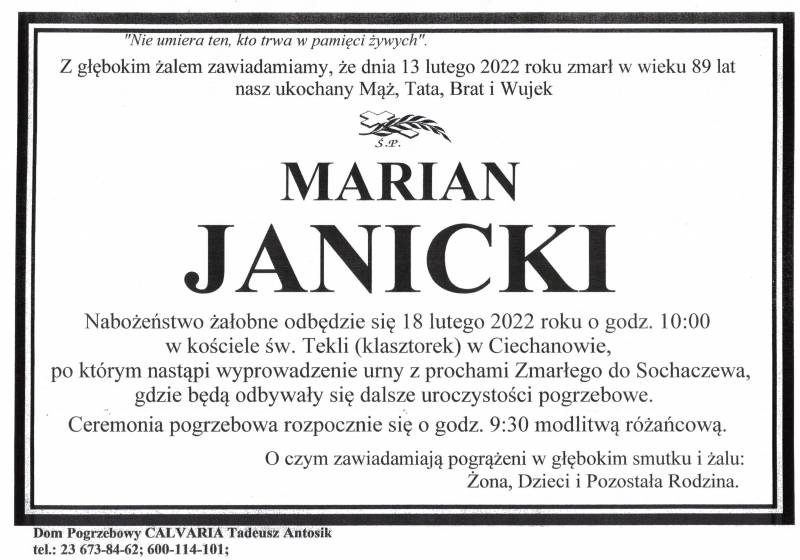 Marian Janicki