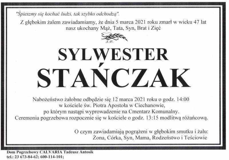 Sylwester Stańczak