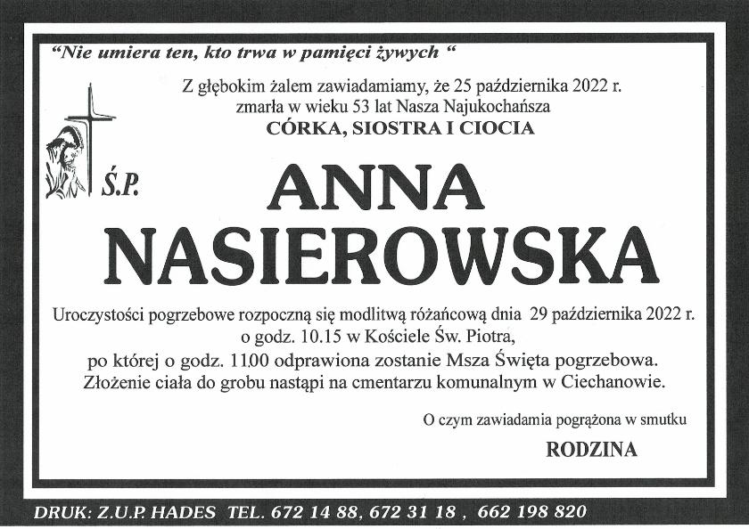 ANNA NASIEROWSKA