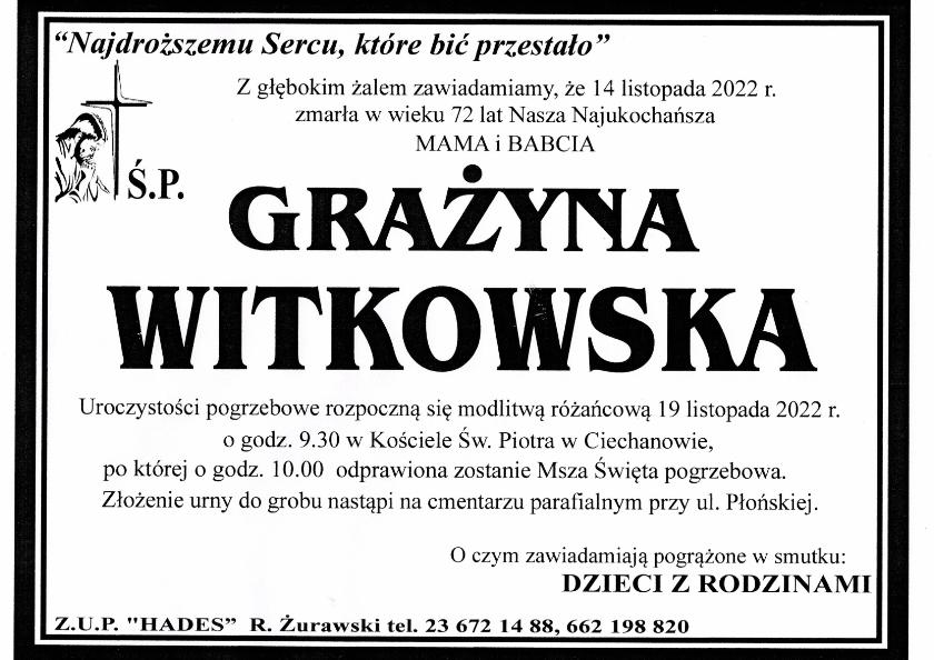 Grażyna Witkowska