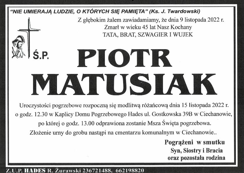 Piotr Matusiak