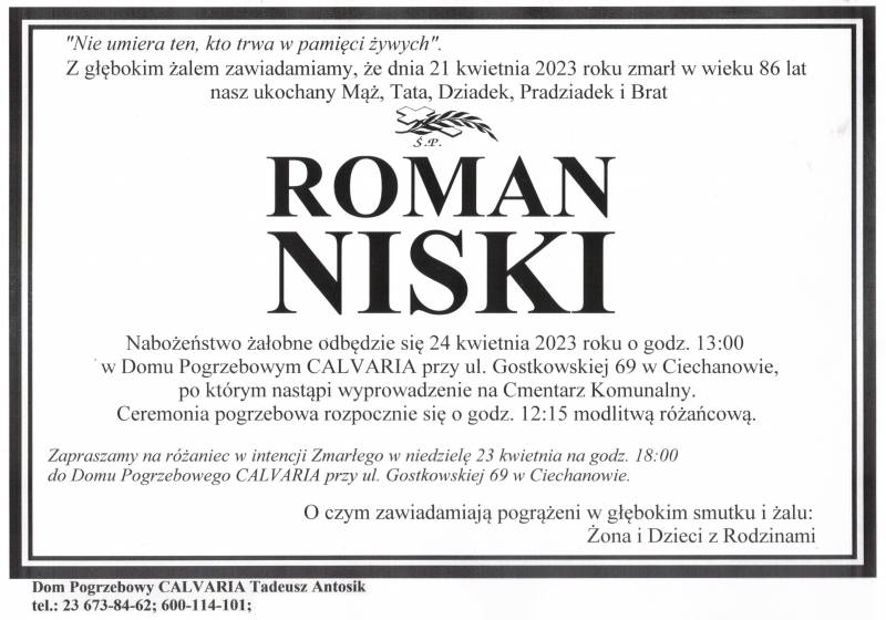 Roman Niski