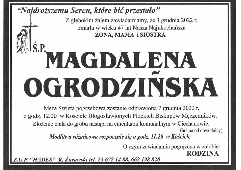 Ogrodzińska Magdalena