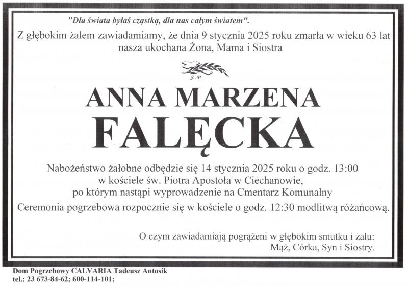 Anna Marzena Falęcka