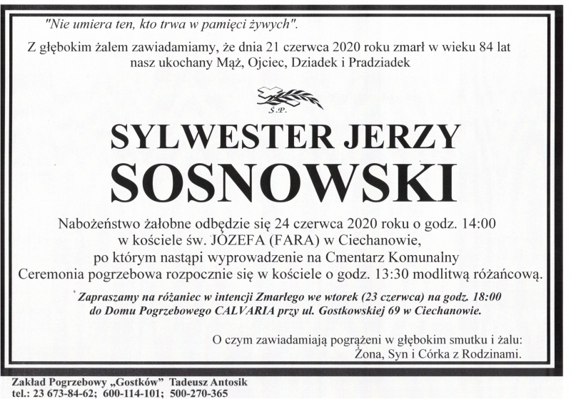 Sylwester Jerzy Sosnowski