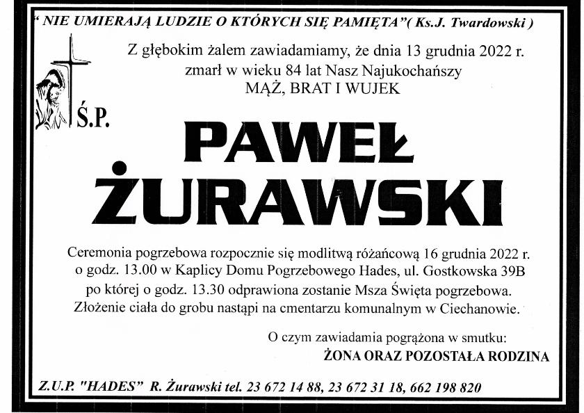 ŻURAWSKI PAWEŁ