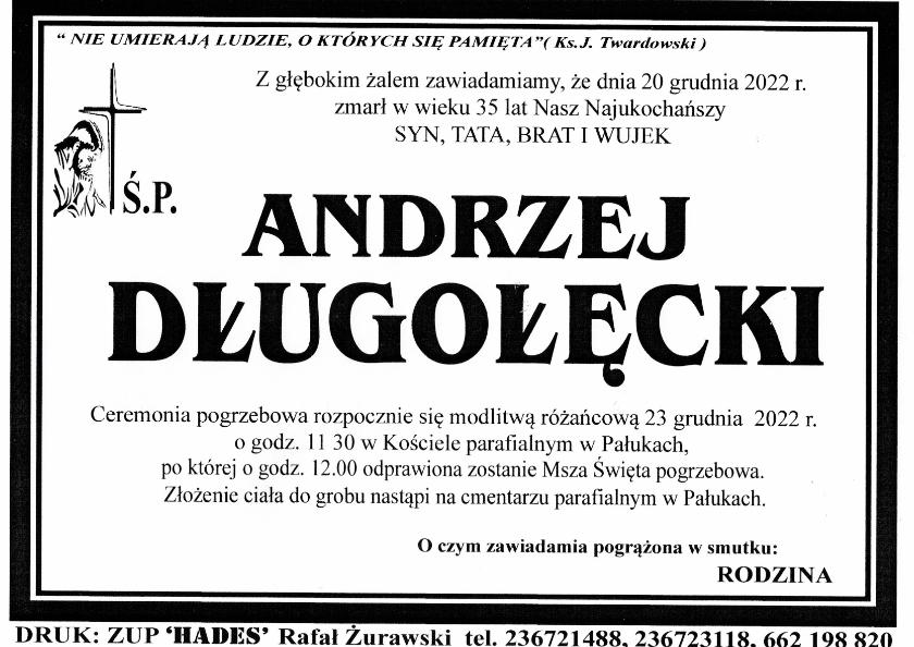 DŁUGOŁĘCKI ANDRZEJ