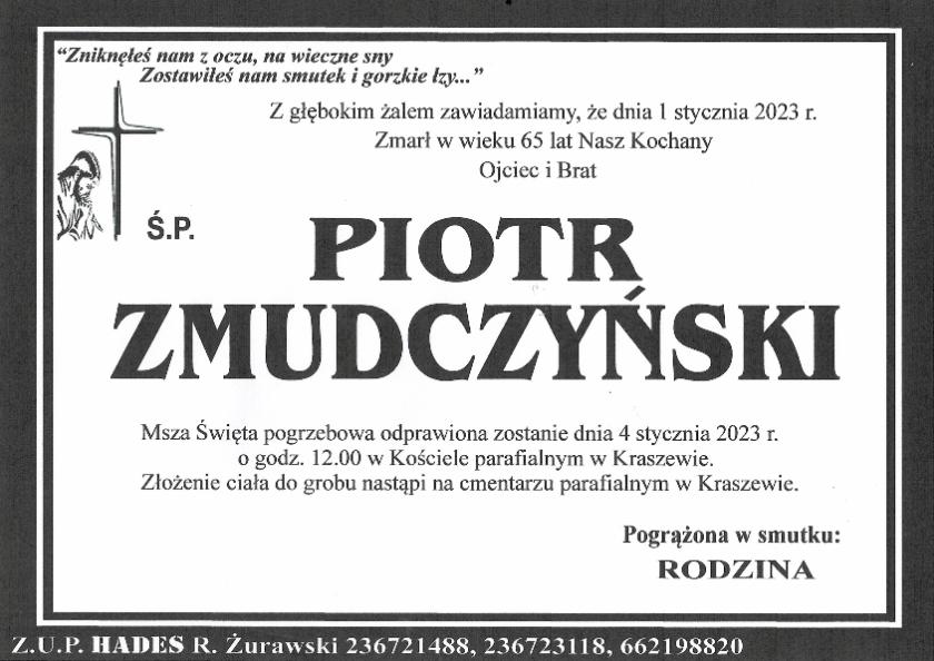 PIOTR ZMUDCZYŃSKI